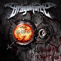 Dragonforce : Inhuman Rampage. Album Cover